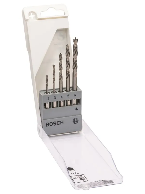 Bosch 5-delers treborsett med sekskanttange 2.0; 3.0; 4.0; 5.0; 6.0 mm