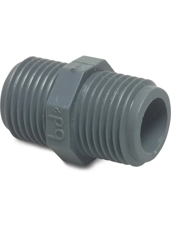 AL-KO Accessories Gevindnippel m. 2 x 1"" udvendigt gevind