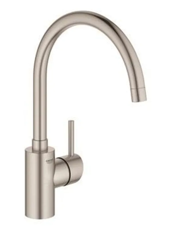 Grohe concetto ohm sink c-spout supersteel