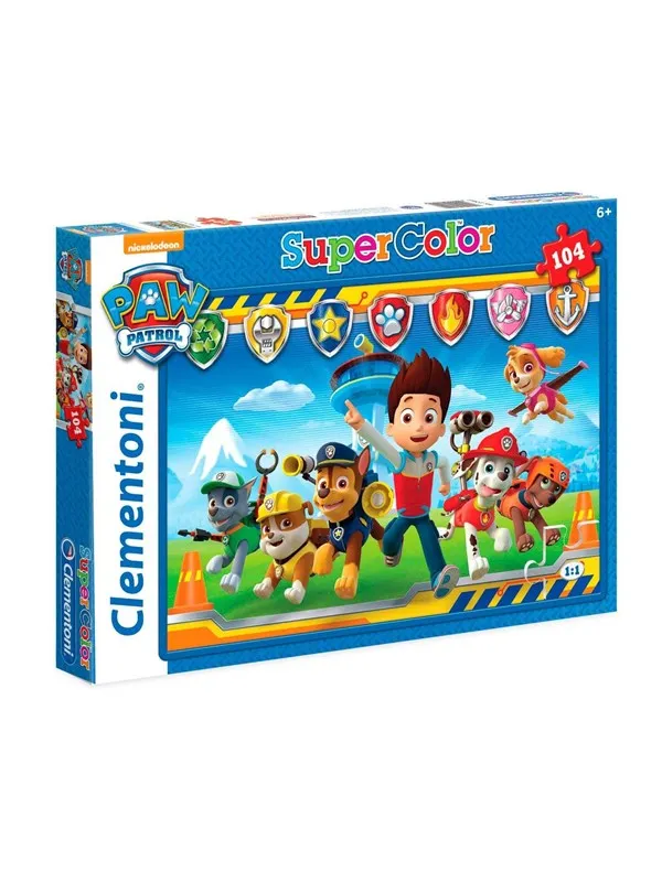 Clementoni 104 pcs Puzzles Kids Paw Patrol
