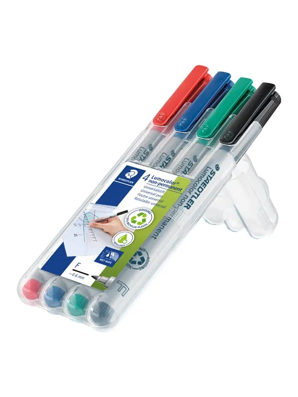 Staedtler Universal pen Lumocolor non-p F 4pc