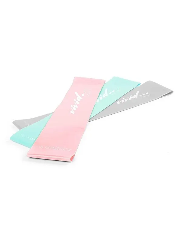 Gymstick Vivid Mini Band Set 3pcs