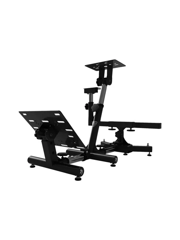 Arozzi Velocità - gaming chair wheel/pedals stand - metal - black Gaming stol hjul / pedaler stand - Metall