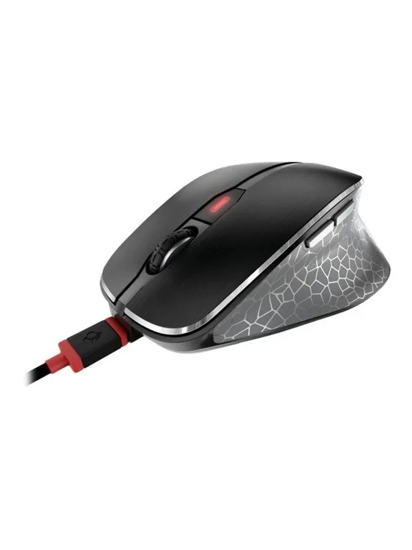 Cherry MW 8C ERGO - Mus - Optisk - 6 - Svart