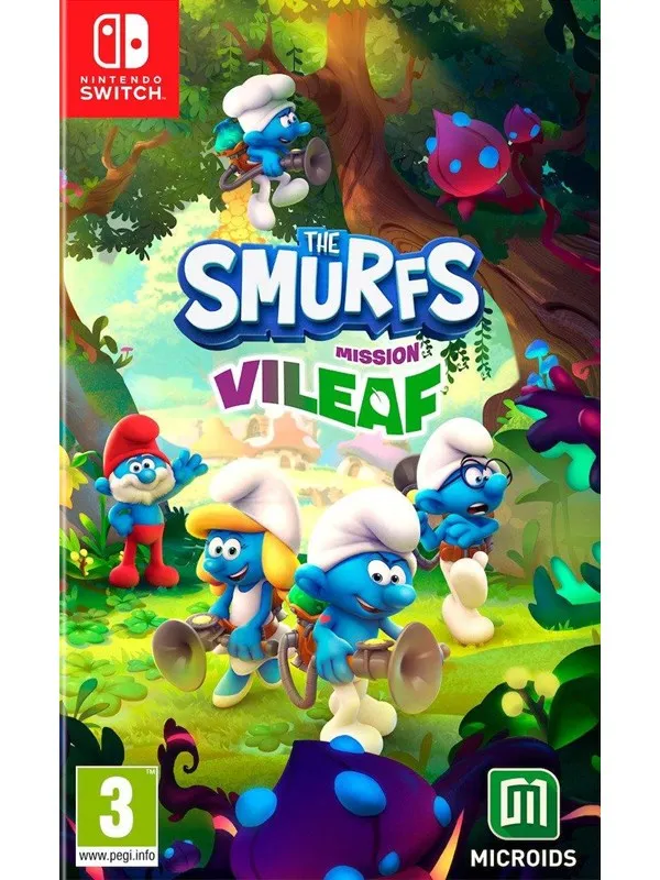 The Smurfs: Mission ViLeaf - Nintendo Switch - Platformer