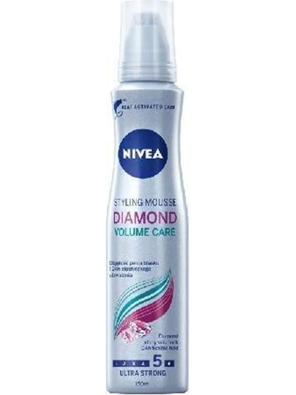 Nivea Hair Care Styling Foam Diamond Volume Styling Mousse