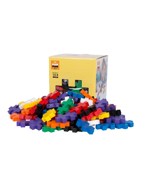 Plus-Plus BIG Basic Mix / 100 pcs