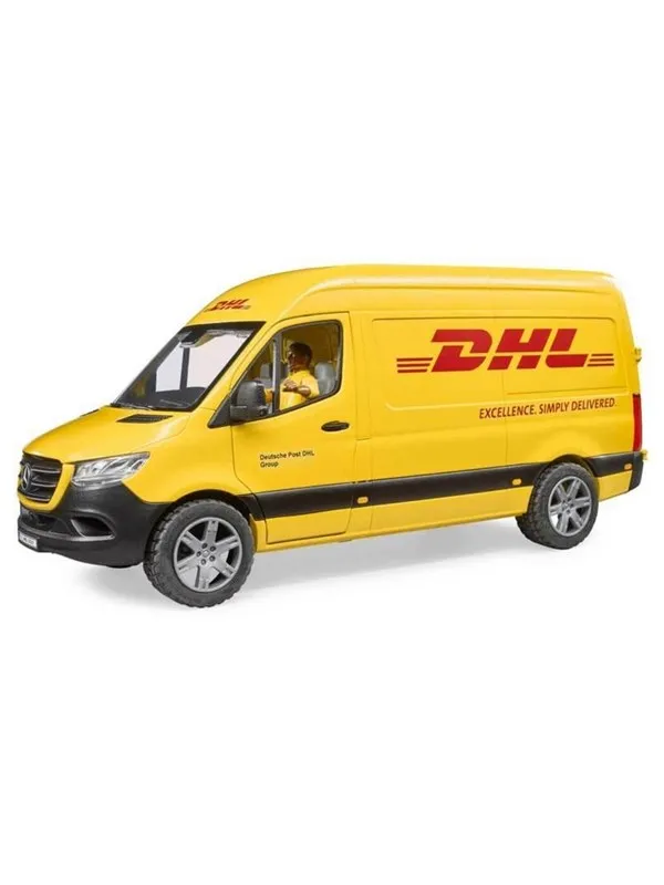 Bruder MB Sprinter DHL with driver