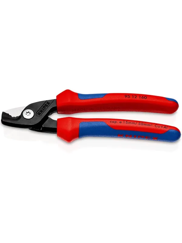 KNIPEX StepCut, Kabelsaks med trinnvis kutting