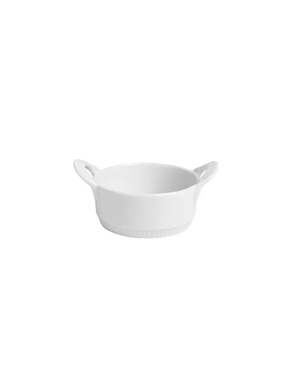 Pillivuyt Toulouse Bowl with handle 11 cm 23 cl White