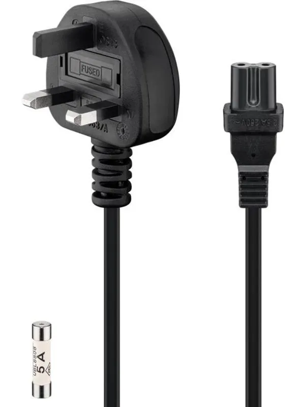 Pro UK - power supply cord 1.8 m black