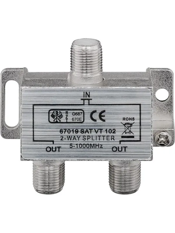 Pro CATV-splitter 2-way