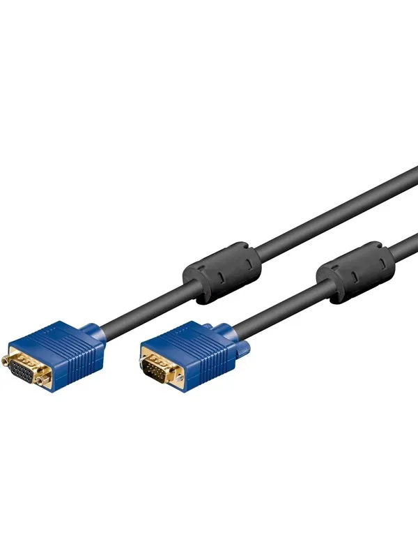 Pro Full HD SVGA monitor extension cable gold-plated.