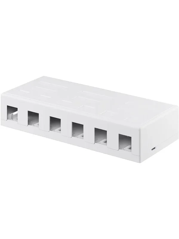 Pro Keystone empty housing 6 port