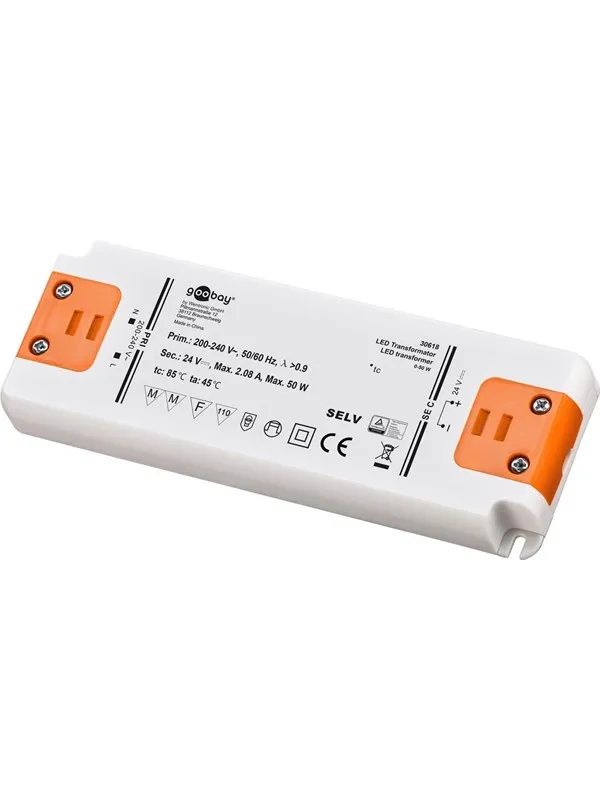 Pro LED Transformer 24 V (DC)/50 W 50 W