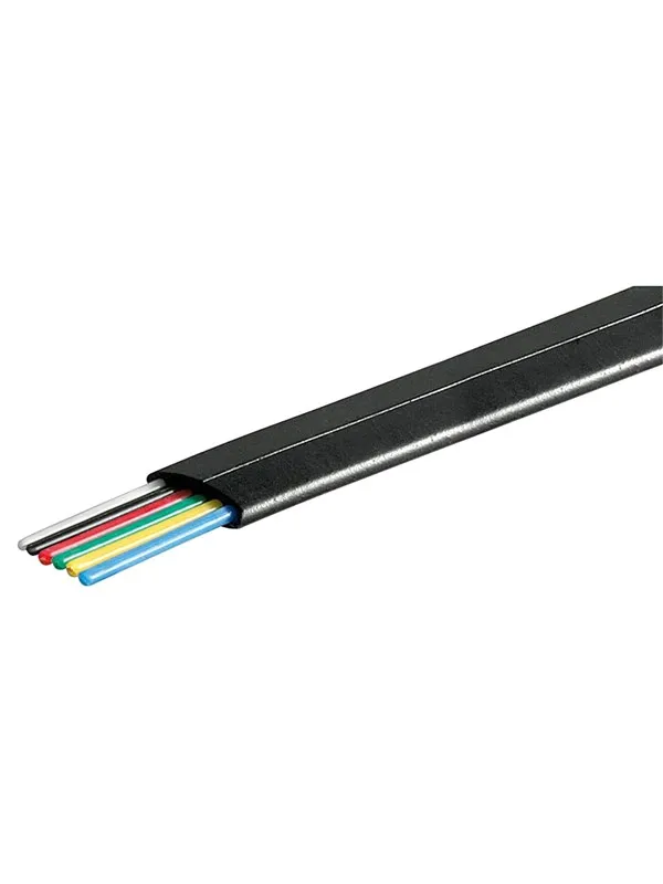 Pro Telephone flat cables 6-core 500 m reel AWG 28.