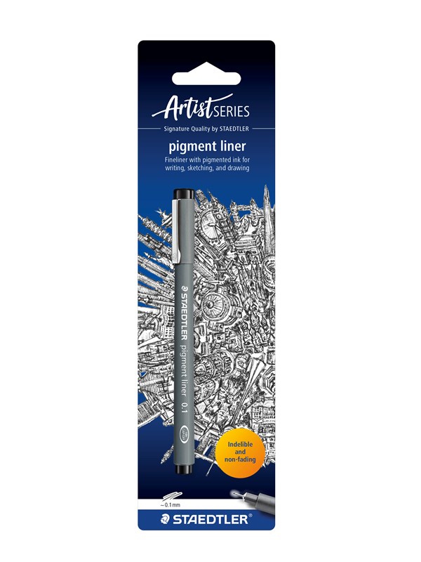 Staedtler pigment liner black 0.1mm
