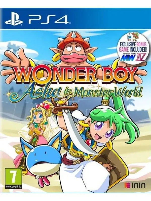 Wonder Boy: Asha in Monster World - Sony PlayStation 4 - Platformer