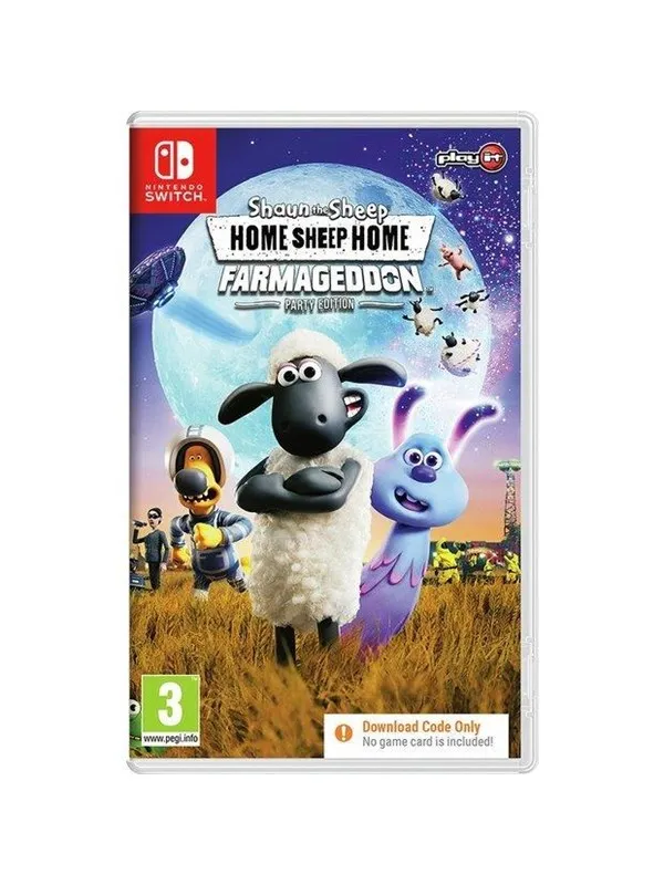 Shaun the Sheep: Home Sheep Home (Farmageddon Party Edition) - Code in a Box - Nintendo Switch - Plattform