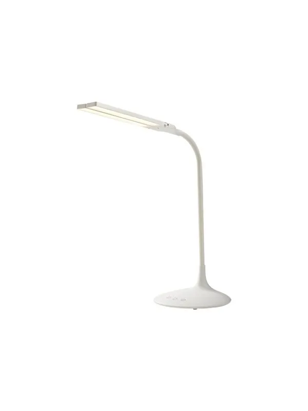 Nedis - desk lamp - LED - 6 W - cool white/warm white light - white