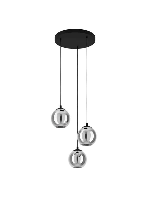 EGLO ARISCANI cluster pendant black
