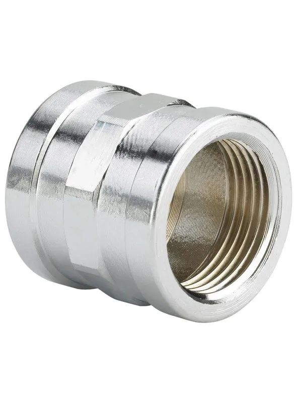 Viega Socket 3/4" chrome-plated gunmetal