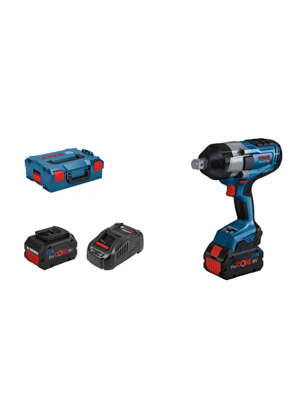Bosch Professional IMPACT WRENCH GDS 18V-1050 H 2X8.0 PC L-BOXX