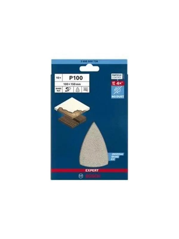 Bosch SLIBEBLAD DELTA 100X150MM NET K100 10STK