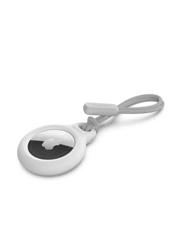 Belkin Secure Holder with Strap - Airtag - White