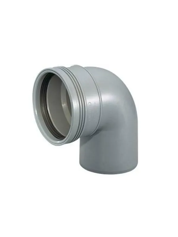 Wavin Wafix pp bend 88.5° x 40 mm grey