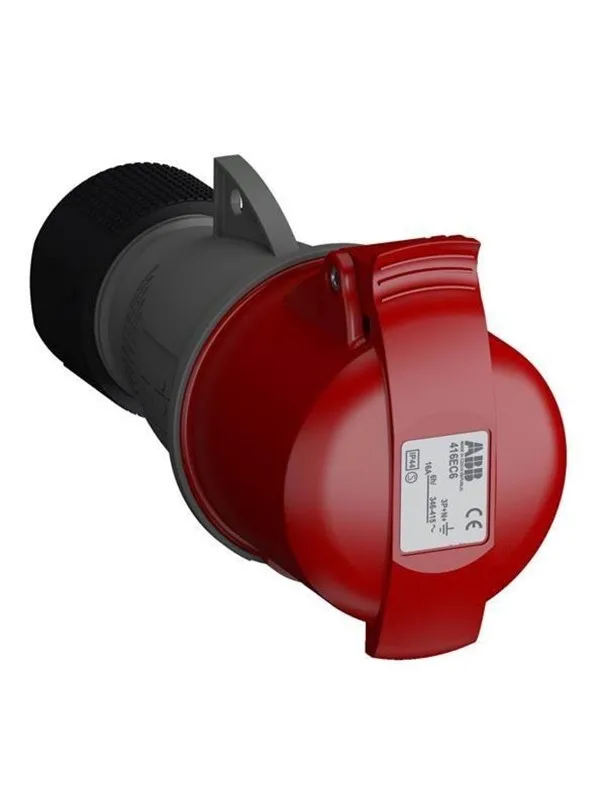 ABB Industrial connectors 3p+n+e 16 a 346 ... 415 v 416ec6