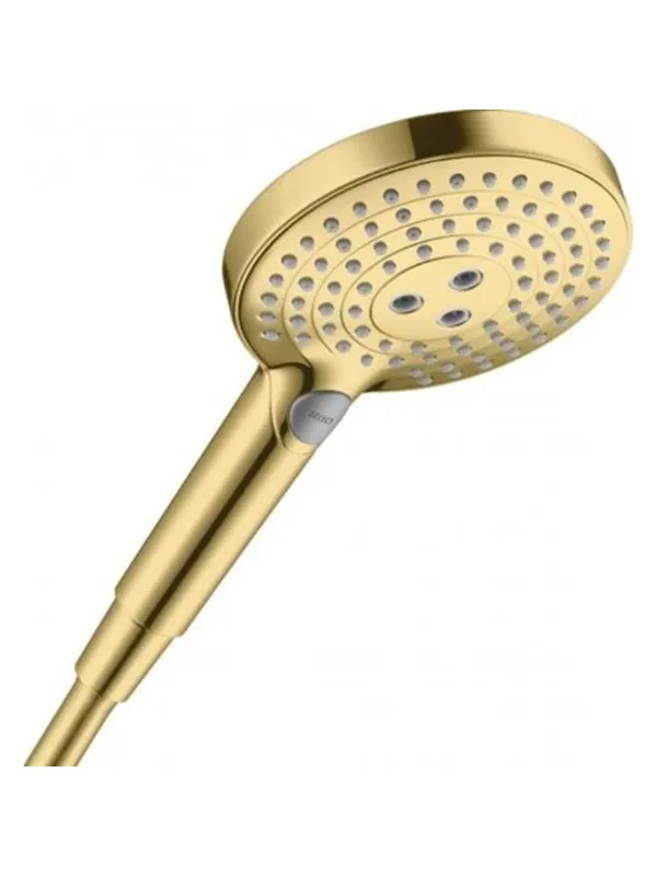 Hansgrohe raindance select s hand shower 120 3jet polished gold-optic