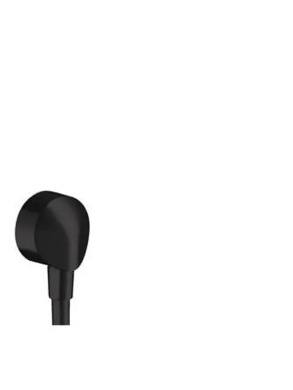 Hansgrohe fixfit wall outlet e without non-return valve matt black