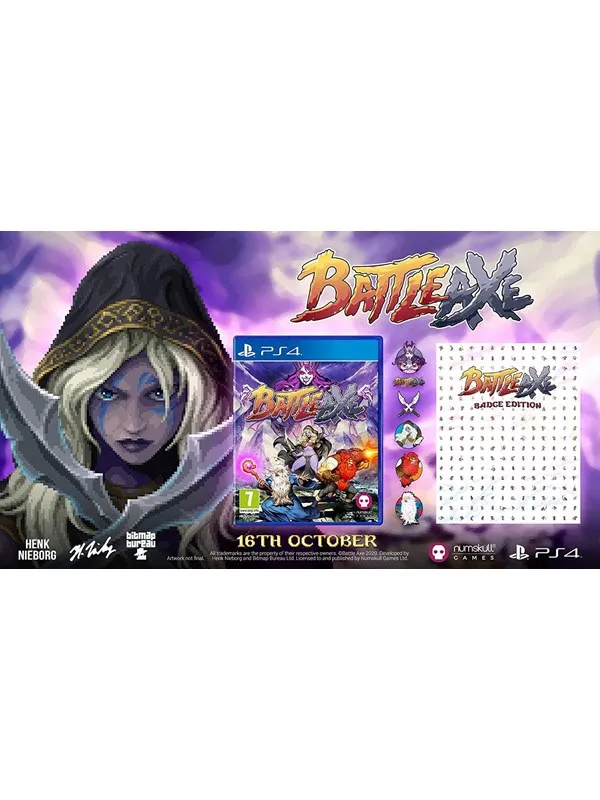 Battle Axe - Badge Edition - Sony PlayStation 4 - Action/Adventure