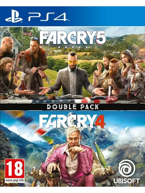 Far Cry 5 & Far Cry 4 Double Pack - Sony PlayStation 4 - FPS