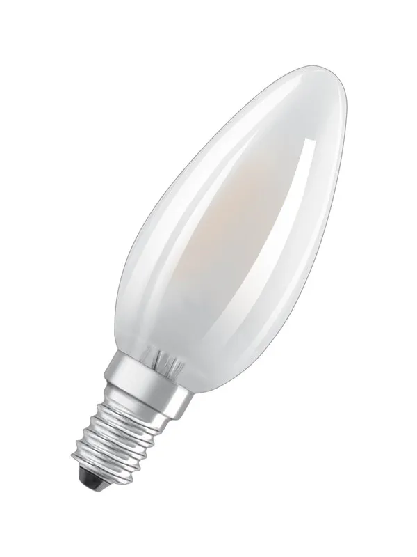 Osram LED-lyspære Candle 6.5W/827 (60W) frosted dimmable E14