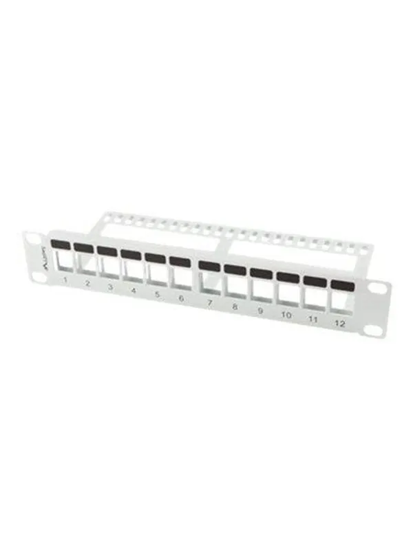 Lanberg PPKS-9112-S - patch panel (blank) - 1U - 10"