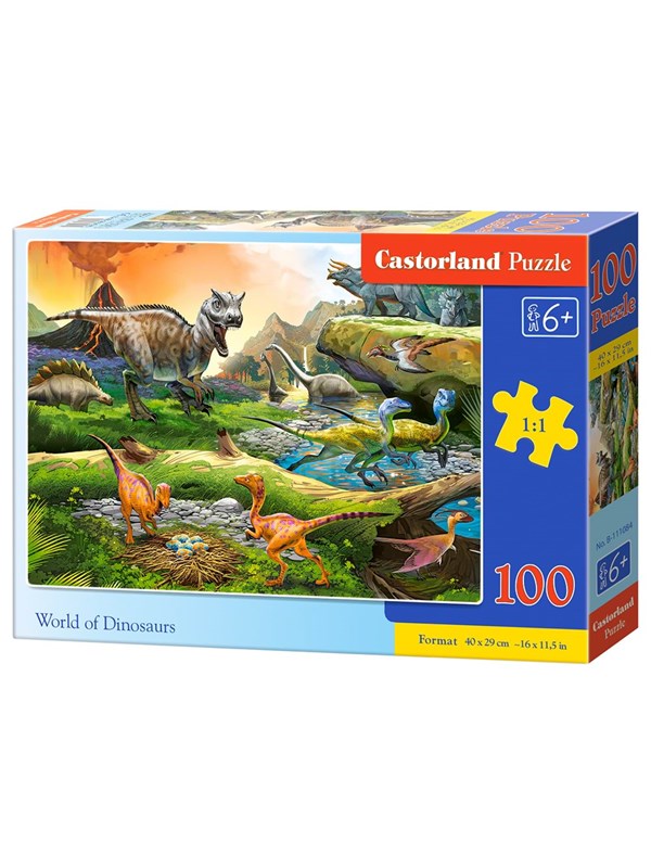 Castorland The world of dinosaurs (100)