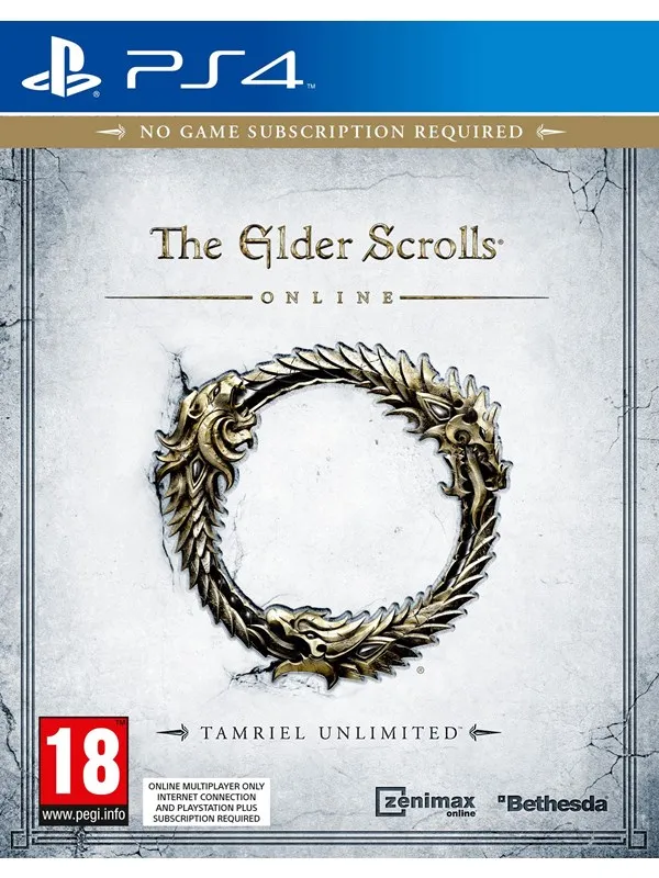 Elder Scrolls Online: Tamriel Unlimited - Sony PlayStation 4 - MMORPG