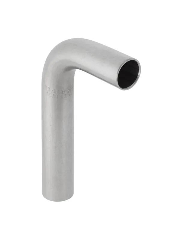 Geberit Bend w/ plain ends stst 90g d22
