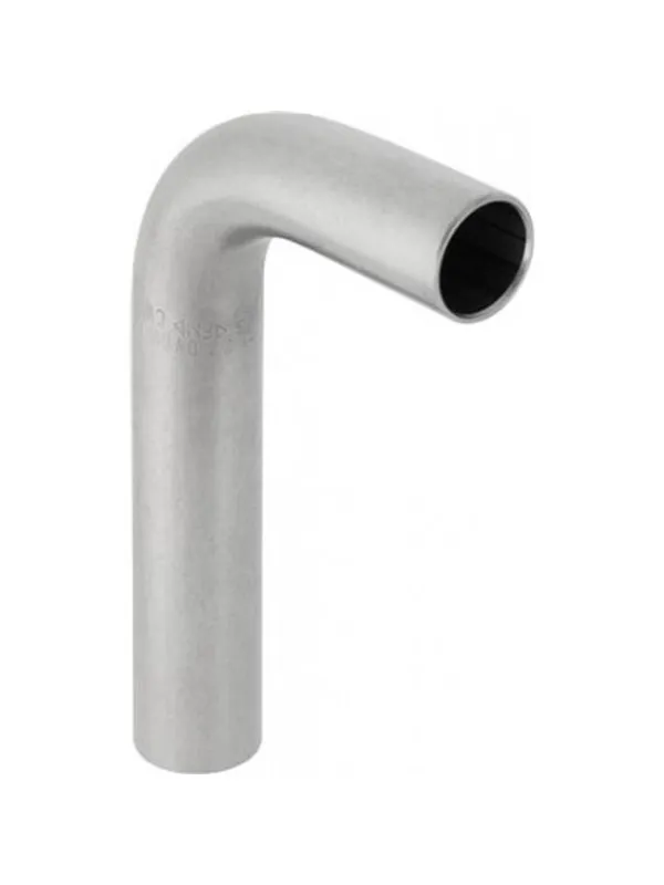 Geberit Bend w/ plain ends stst 90g d28
