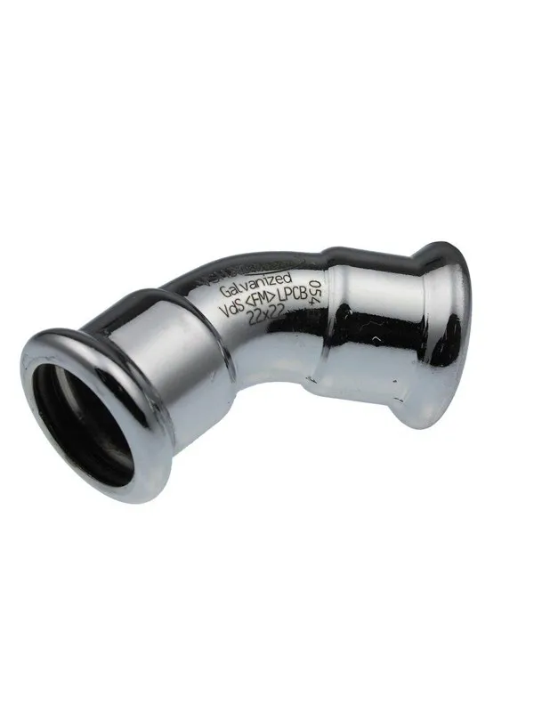 Vsh Fabrieken Xpr carbon elbow 45 deg. ff 28