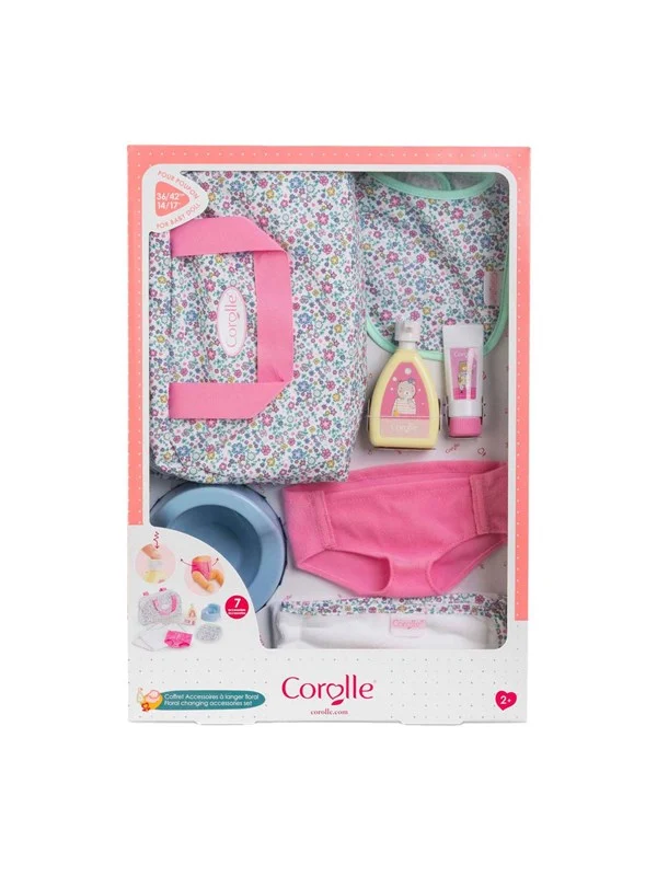 Corolle - Diaper Accessories Flowers Set for Baby Doll 36cm