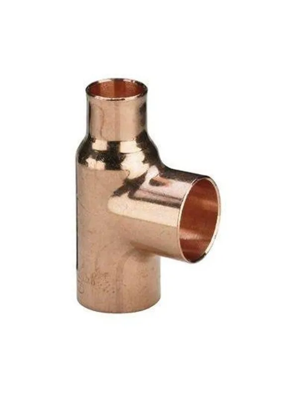 Viega T-piece 22 x 15 x 22 mm copper