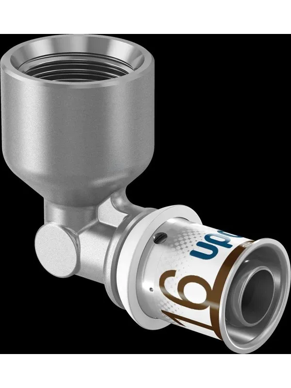 Uponor s-press plus elbow female thread 25 mm x 1