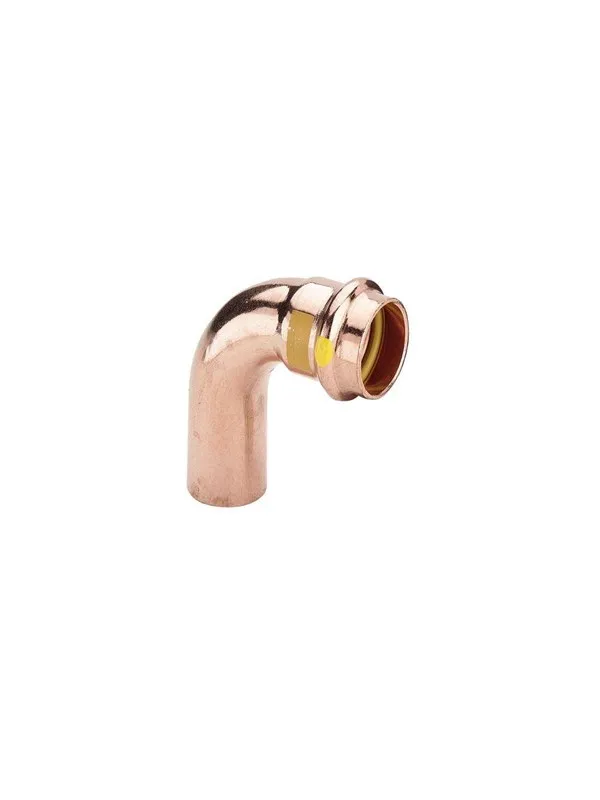 Viega Profipress G bend 90° 35 Copper/bright 345570