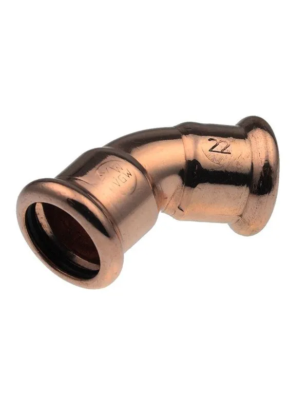 Vsh Fabrieken Xpress copper elbow 45 deg. ff 22