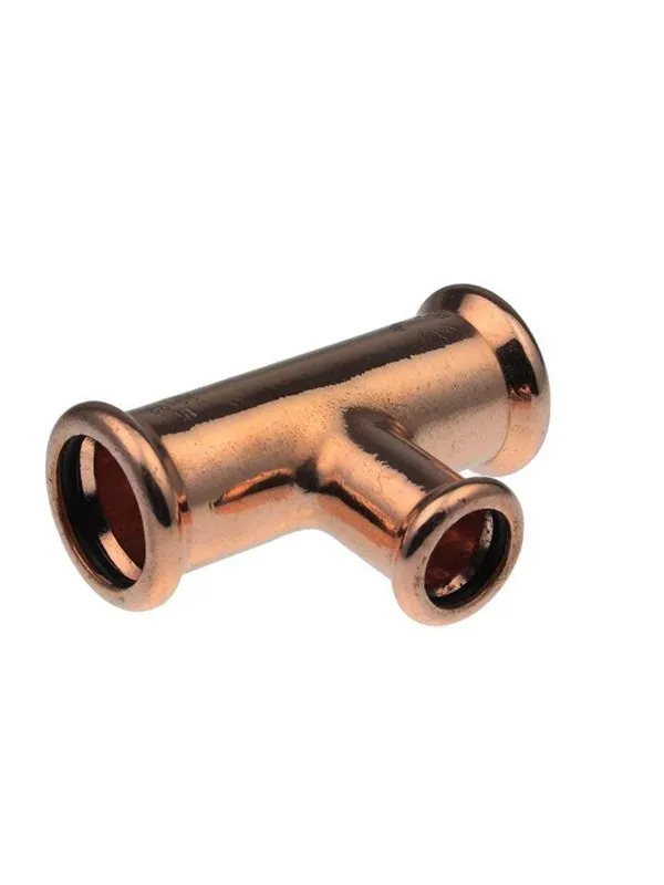 Vsh Fabrieken Xpress copper reduced t-piece fff 22x18x22