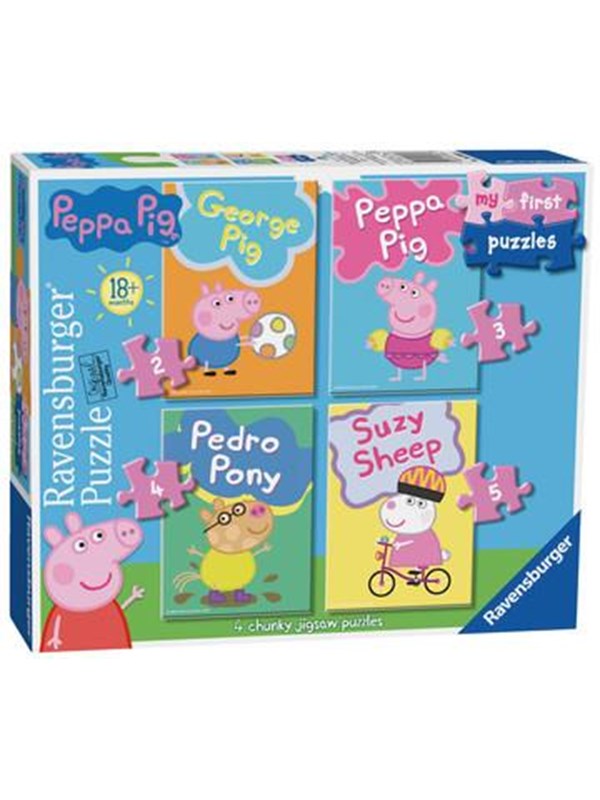 Ravensburger Peppa Pig My first puz. 2/3/4/5p