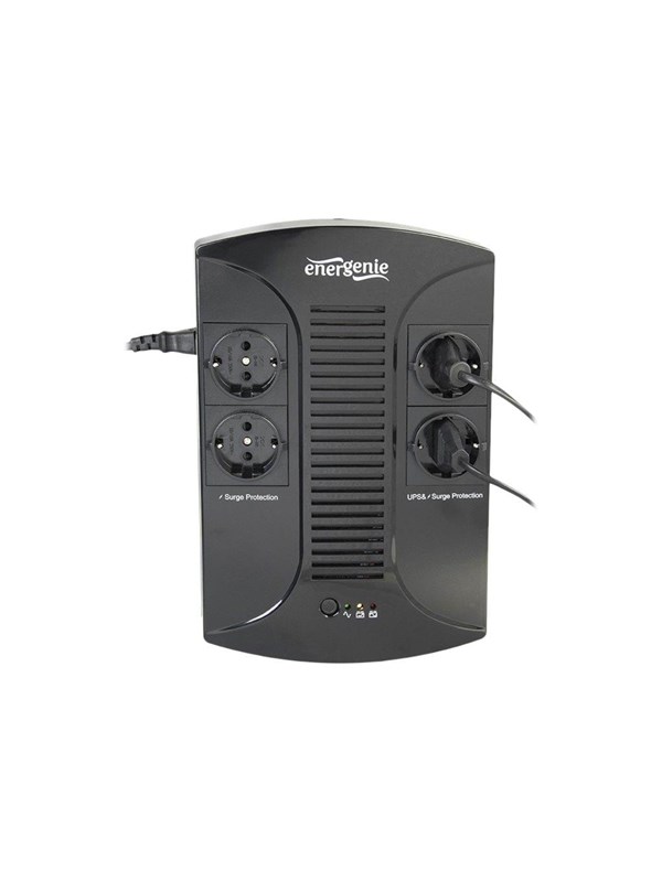 Gembird EnerGenie EG-UPS-001 UPS with AVR 650VA / 390W Outputs: 4x Schuko